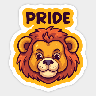 Lion Pride Sticker